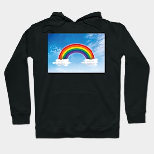 Rainbow clouds - keep safe Hoodie